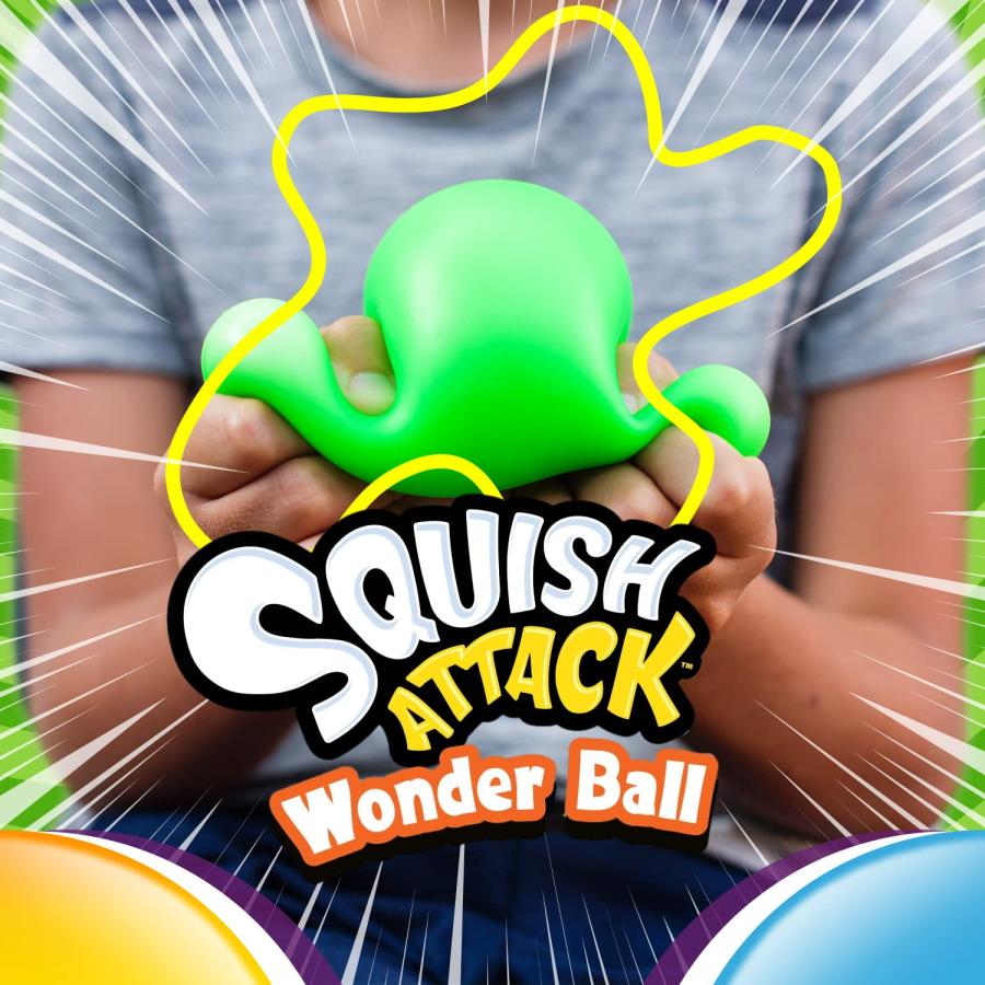 【並行輸入品】JA RU Giant Squishy Stress Balls (3 Toys Assorted) Fidget Balls_6