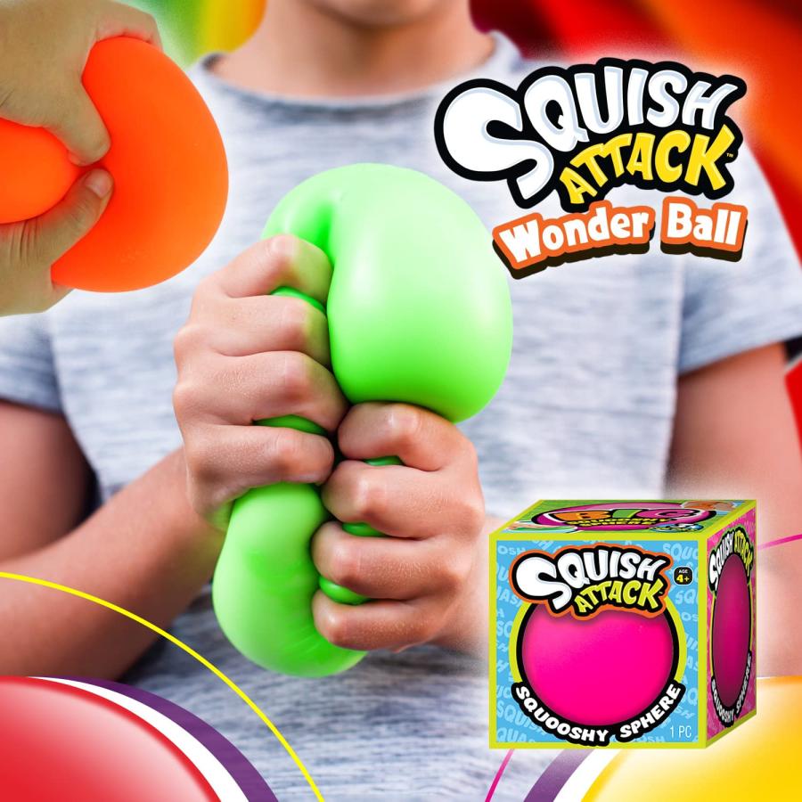 【並行輸入品】JA RU Giant Squishy Stress Balls (3 Toys Assorted) Fidget Balls_9