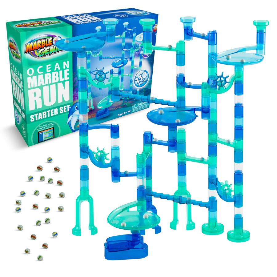 MAGNETIC MARBLE RUN PARADISE 208ピース 並行輸入品】Marble Genius マーブルランスターターセット STEM