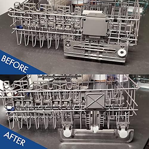 【並行輸入品】W10712395 食器洗い機上部ラックアジャスターメタルキット ラックローラー直径1.25インチ Kenmore ワールプールキ |  | 09