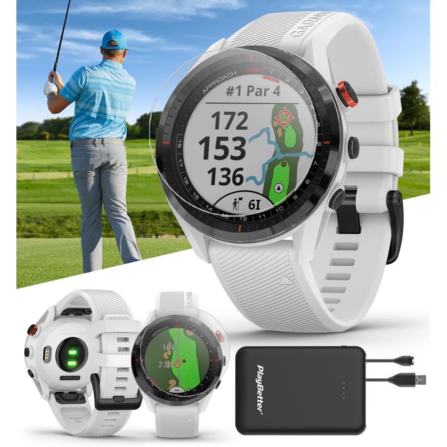 GARMIN APPROACH S62 ホワイト GPSゴルフウォッチ Approach S62 | 販売終了 | Garmin 日本