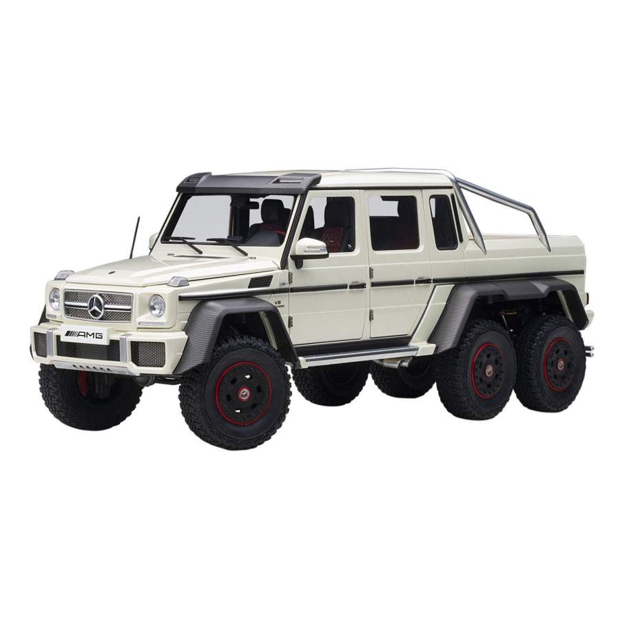 AUTOart 1/18 メルセデス・ベンツ G63 AMG 6X6 パール・ホワイト AUTOart 1/18 メルセデス・ベンツ G63 AMG 6X6 パール・ホワイト