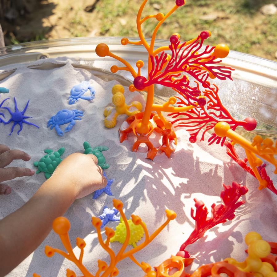 並行輸入品】Guidecraft Coral Connections 70 pc. Set: Toy for Sand