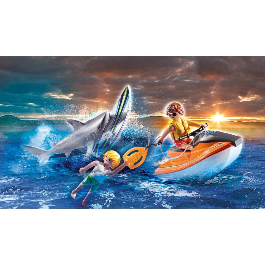 並行輸入品】Playmobil RESCUE ACTIONシリーズ/シャークアタック
