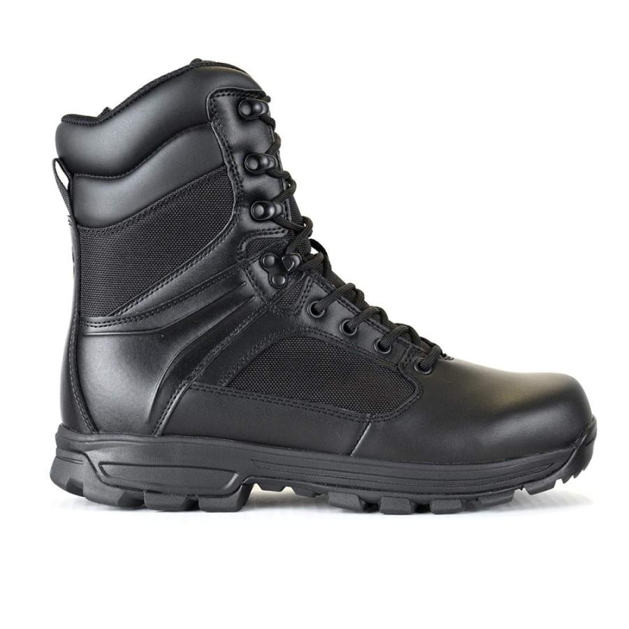 【並行輸入品】LA Police Gear Sector 8" Side Zip Duty Boot, Men's Tactical Boot |  | 03