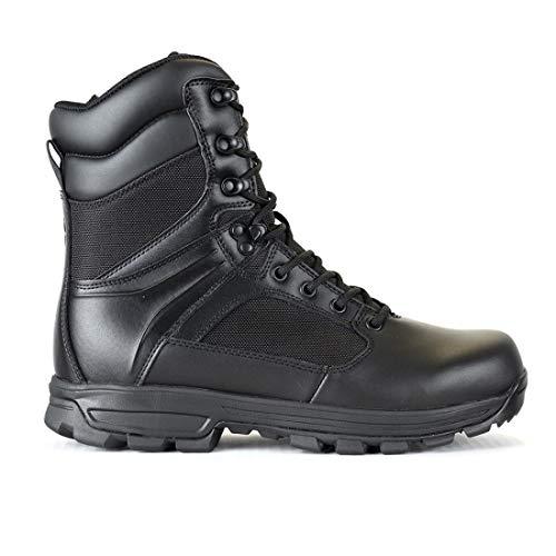 【並行輸入品】LA Police Gear Sector 8" Side Zip Duty Boot, Men's Tactical Boot |  | 04