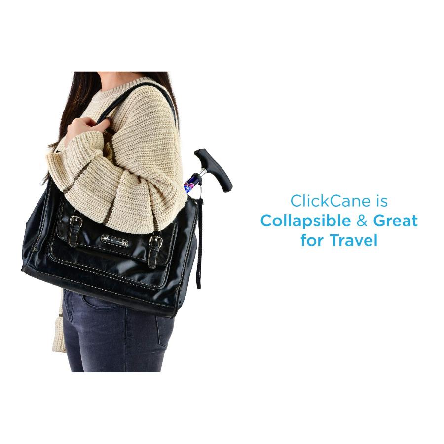 NOVA Compact Travel Cane with Strap, Collapsible Portable Lightw 並行輸入品 |  | 06