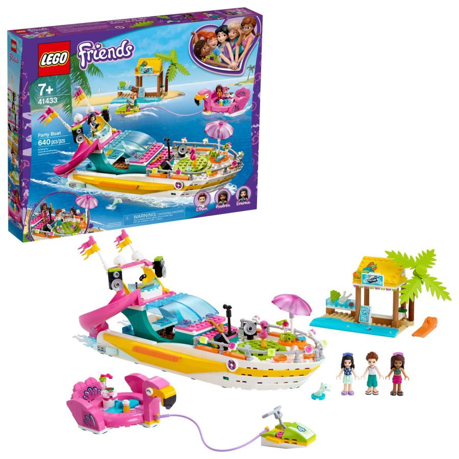 【並行輸入品】LEGO Friends Party Boat 41433 Including LEGO Friends Emma, Andreaの画像