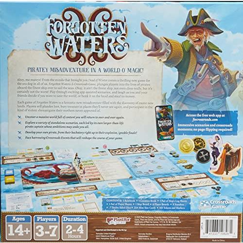 【並行輸入品】Forgotten Waters Board Game   Embark on a Hilarious Pirate Advenの画像