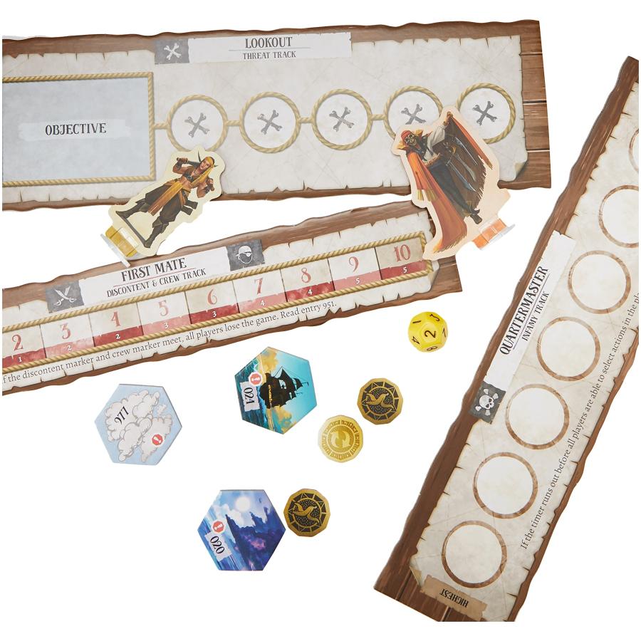 【並行輸入品】Forgotten Waters Board Game   Embark on a Hilarious Pirate Advenの画像