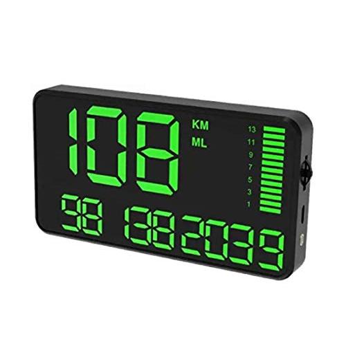 【並行輸入品】ELING Universal Head Up GPS Speedometer C90 HUD Digital Speed Di_1