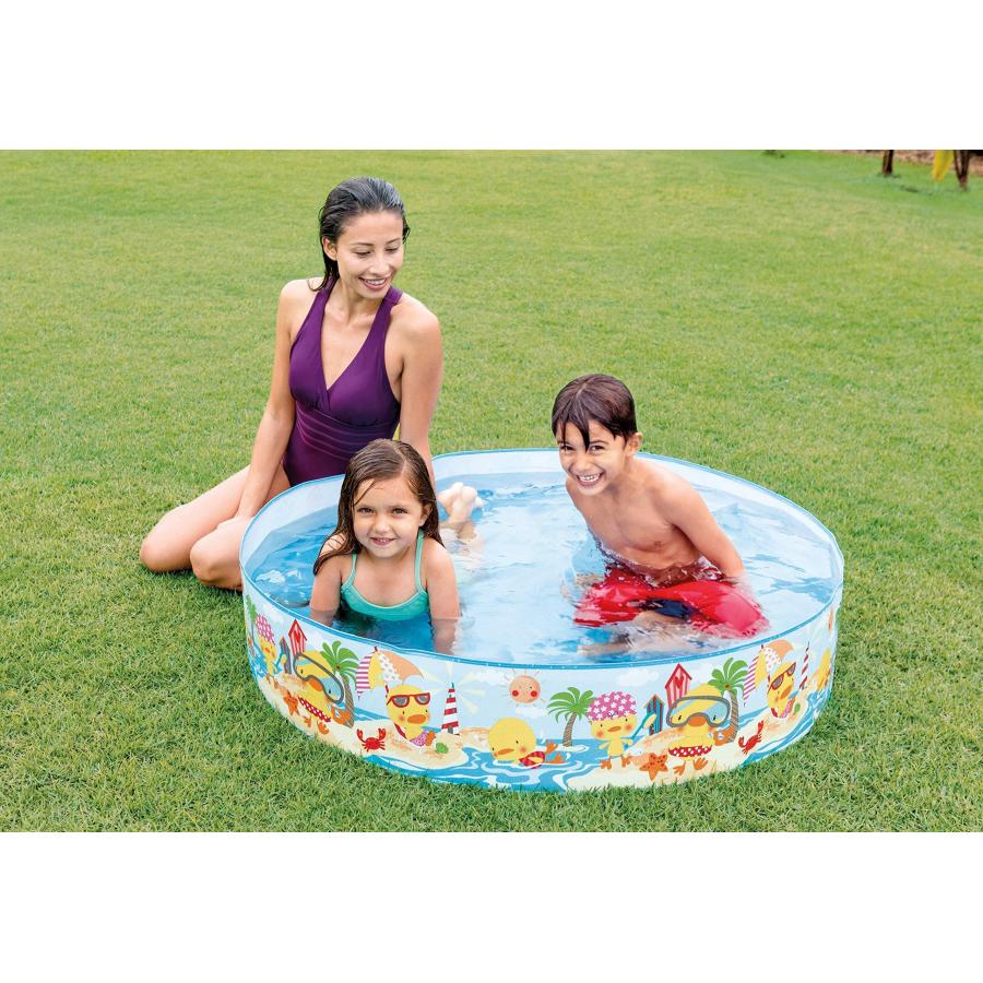 並行輸入品】Intex 58477EP ダックリングスナップセットプール 4
