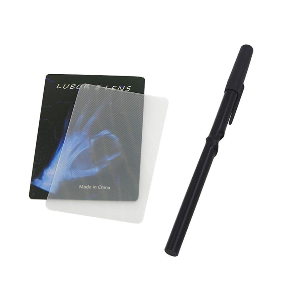 【並行輸入品】suoryisrty Lubors Lens Card and Pen,Magic Trick Kids Toy for Begの画像