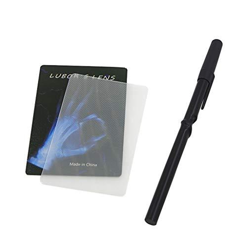 【並行輸入品】suoryisrty Lubors Lens Card and Pen,Magic Trick Kids Toy for Begの画像