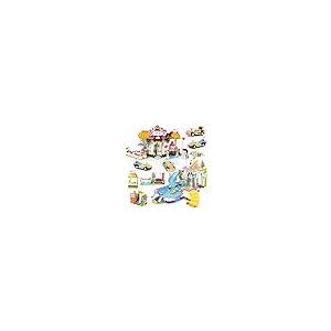 【並行輸入品】EP EXERCISE N PLAY 組み立てブロック 1140 Pieces Friends Summer Pool Partyの画像