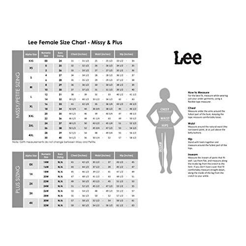 【並行輸入品】Lee Women's Slim Fit High Rise with Button Fly & Released Hem Jea_7