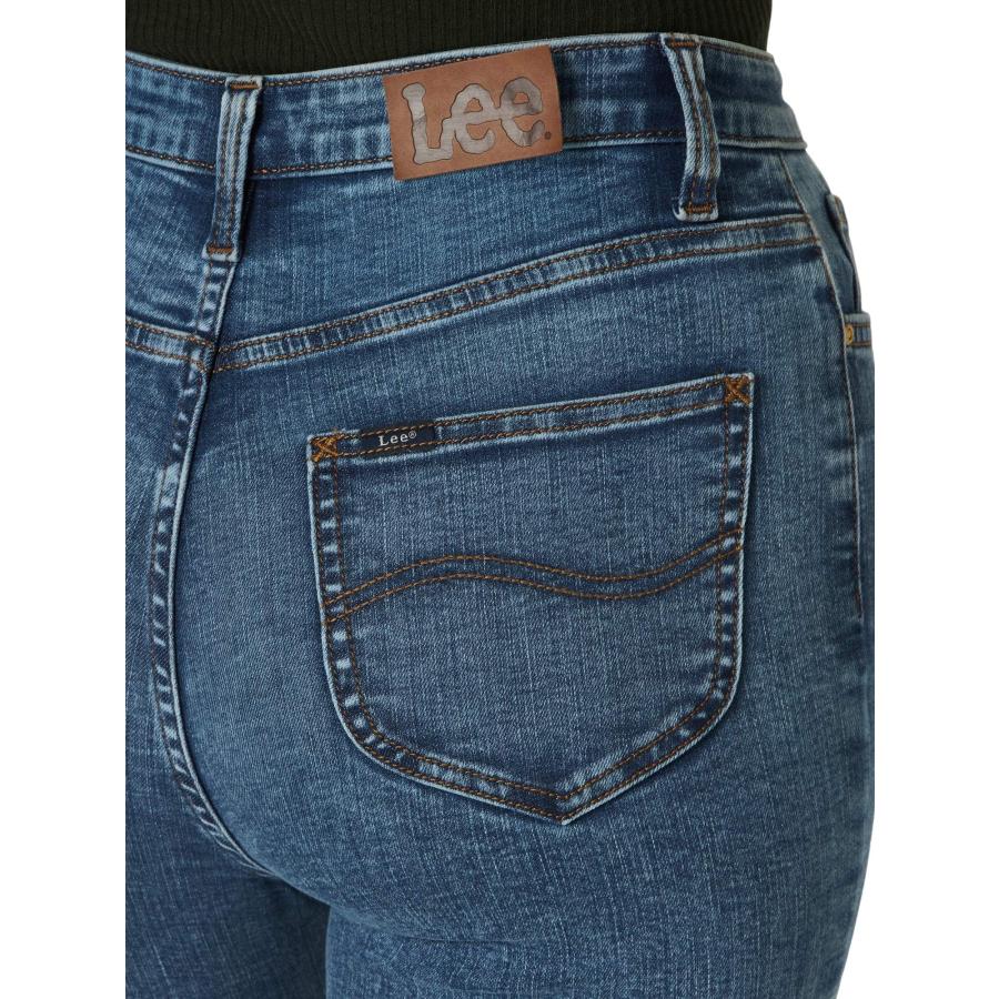 【並行輸入品】Lee Women's Slim Fit High Rise with Button Fly & Released Hem Jea_9