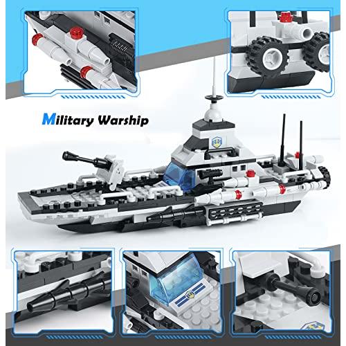 【並行輸入品】Aircraft Carrier Building Blocks Set, Ocean Defense Guard Battleの画像