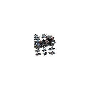 【並行輸入品】WishaLife 1100 Pieces City Police Station Building Kit, SWAT Mobの画像