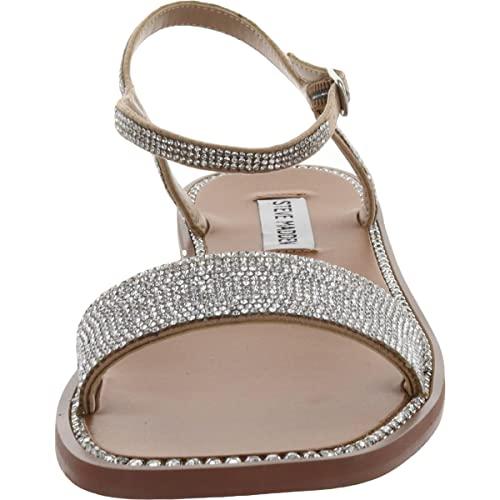 【並行輸入品】Steve Madden レディース Nisha r フラットサンダル US サイズ: 9.5 Steve Madden Womeの画像