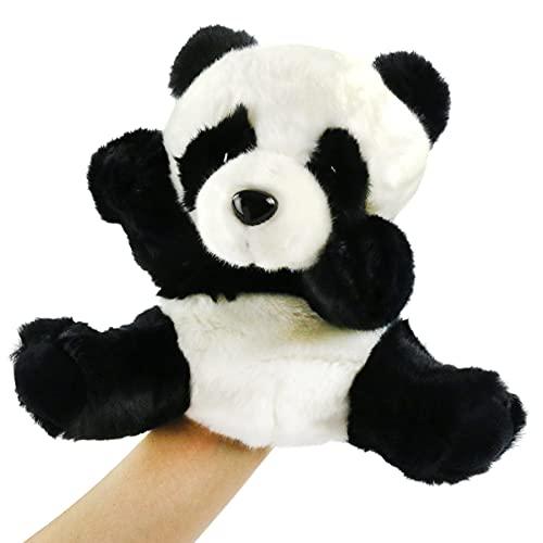 【並行輸入品】SpecialYou パンダ ハンドパペット ジャングルフレンズ ぬいぐるみ 動物おもちゃ 想像的な遊び 物語 教育 就学前 ローの画像