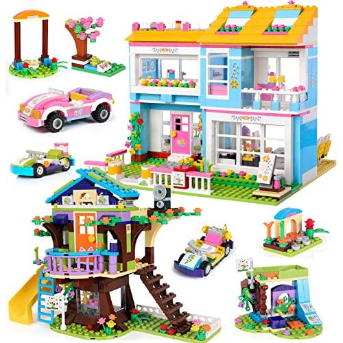 【並行輸入品】1556 Pieces Tree House Kith Happy Family Party Creative Buildingの画像