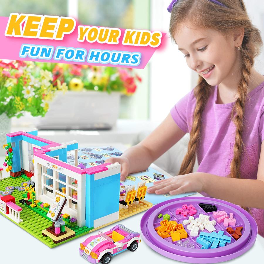 【並行輸入品】1556 Pieces Tree House Kith Happy Family Party Creative Buildingの画像
