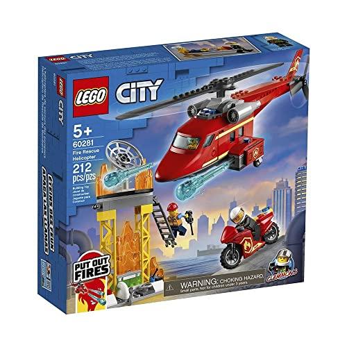 【並行輸入品】LEGO City Fire Rescue Helicopter 60281 Building Kit; Firefighterの画像