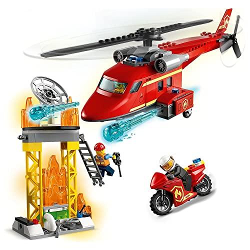【並行輸入品】LEGO City Fire Rescue Helicopter 60281 Building Kit; Firefighterの画像