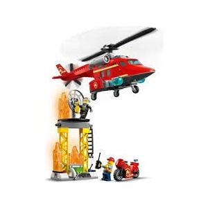 【並行輸入品】LEGO City Fire Rescue Helicopter 60281 Building Kit; Firefighterの画像