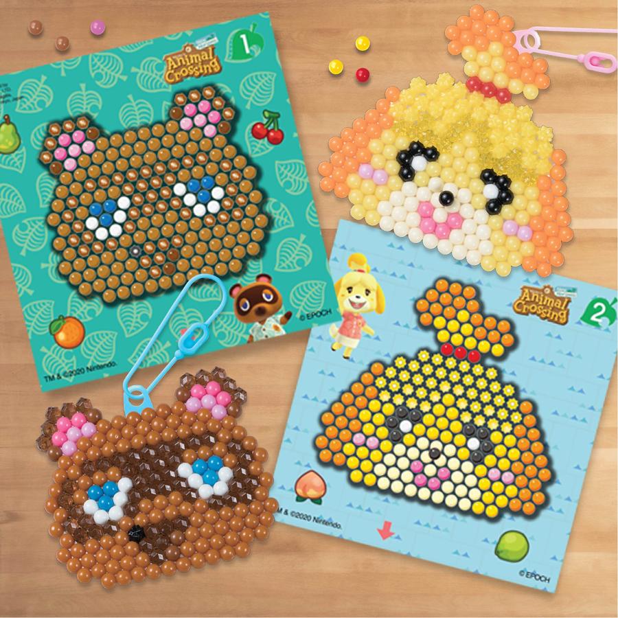 【並行輸入品】Aquabeads どうぶつの森:ニューホライズンズ キャラクターセット キッズクラフト ビーズ アートクラフト コンプリートアク