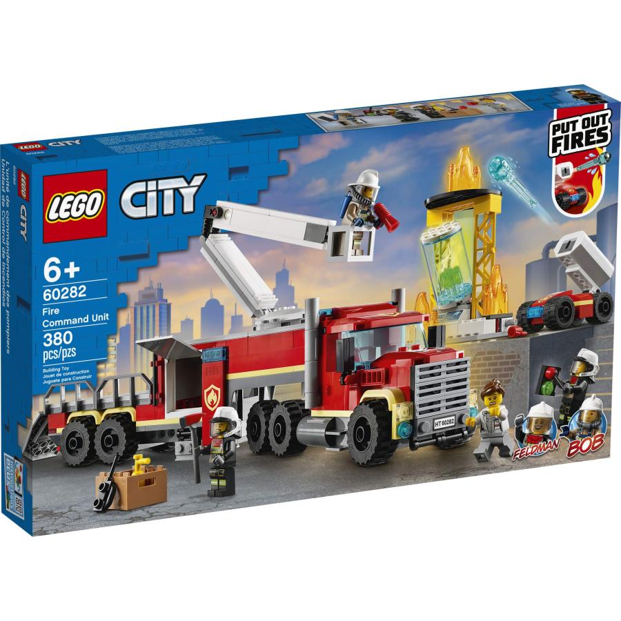 【並行輸入品】LEGO City Fire Command Unit 60282 Building Kit; Fun Firefighter Tの画像