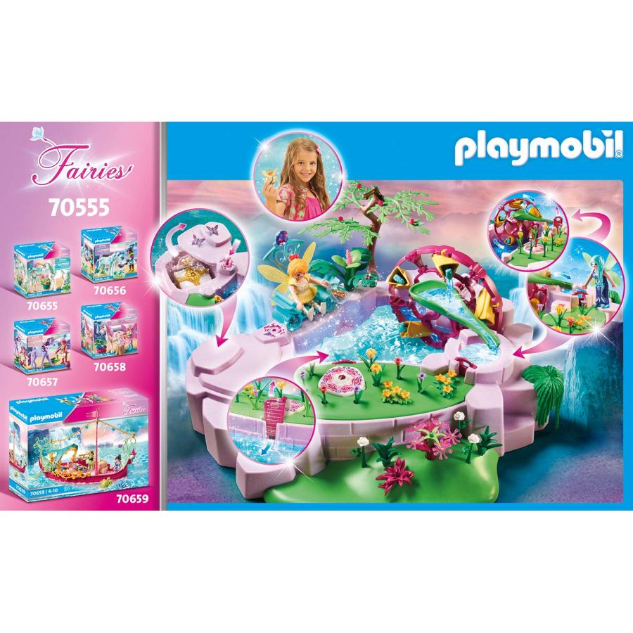 【並行輸入品】PLAYMOBIL Fairies 70555 Magic Lake in Fairies for Playing with Wa_6