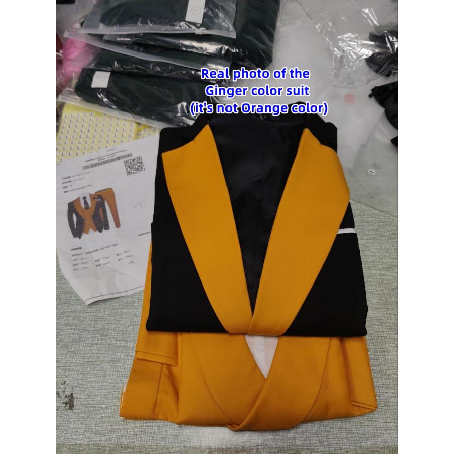 【並行輸入品】JEXJ フォーマルスーツ メンズ ウェディング スリムフィット 3ピース ドレス ビジネス パーティー ジャケット ベスト & |  | 09