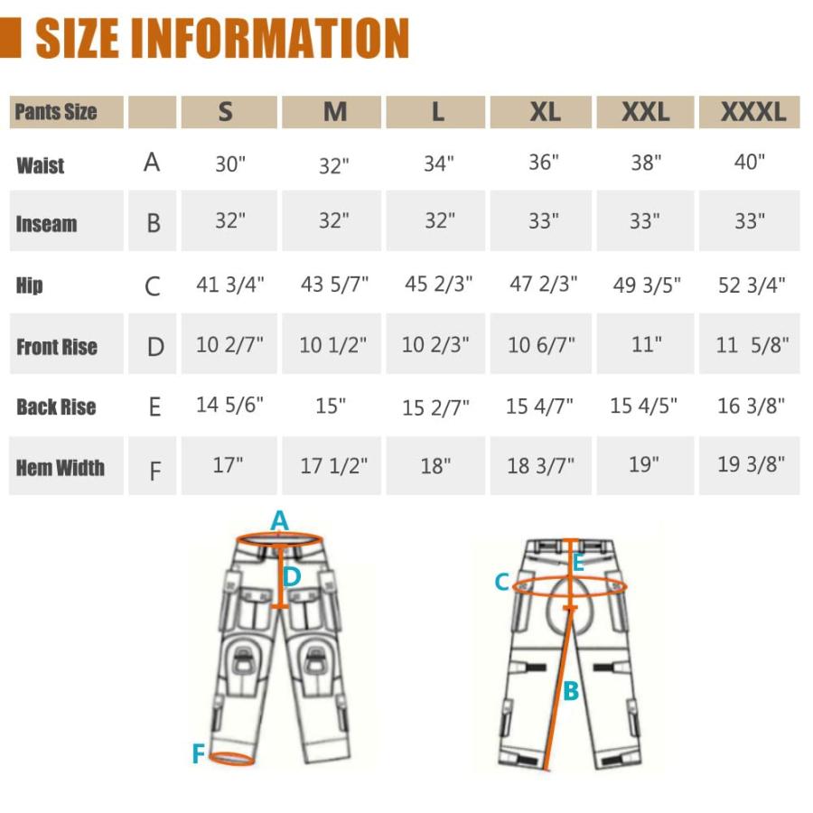【並行輸入品】KRYDEX Tactical メンズ G3 コンバットパンツ 膝パッド付き 3X Large ブラック KRYDEX Tacti