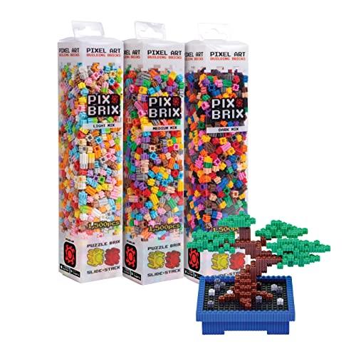 【並行輸入品】Building Bricks Bundle With Tool, 4500 Piece Pix Brix Pixel Art Pの画像