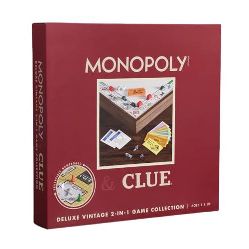【並行輸入品】WS Game Company モノポリーアンドクルー2イン1デラックスヴィンテージエディション WS Game Company |  | 01