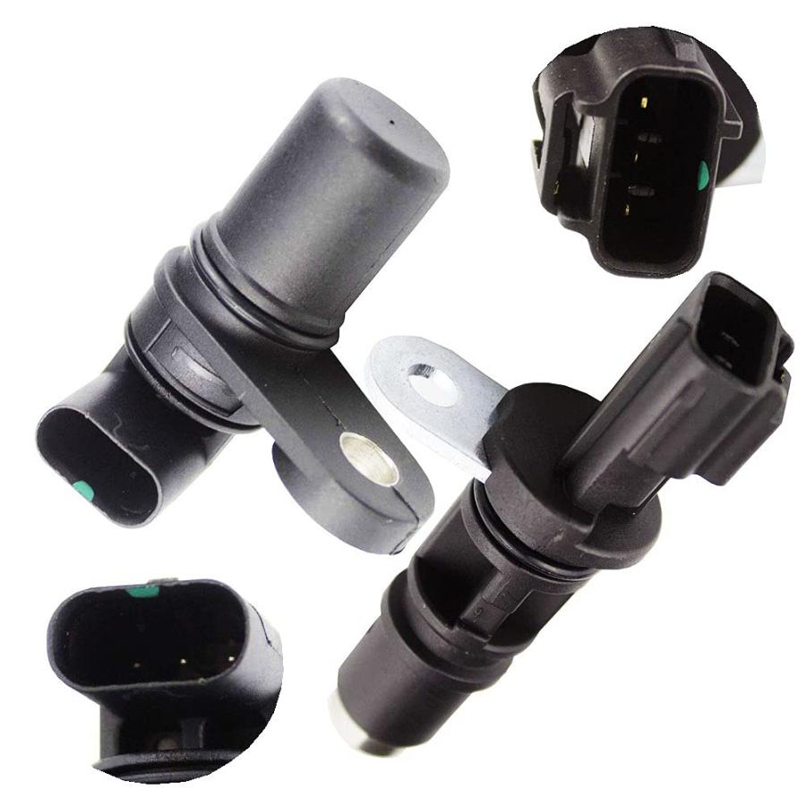 並行輸入品】higherbro 2pcs Crankshaft + Camshaft Position Sensor