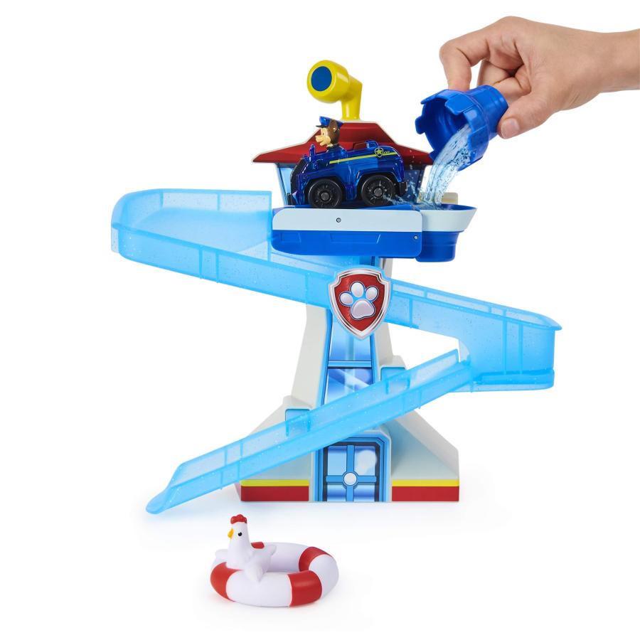 【並行輸入品】PAW Patrol Adventure Bay Bath Playset with Light up Chase Vehiclの画像