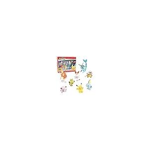 【並行輸入品】Pokemon Battle Ready! Figure Set, 8 Pieces   Playset with 2 \u0026 3_2