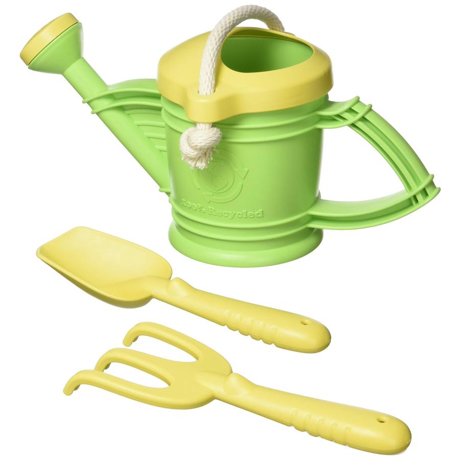 【並行輸入品】Green Toys 水やり缶 Green CB   ごっこ遊び 運動技能 子供用 アウトドア ロールプレイ玩具 BPA不使用 フの画像