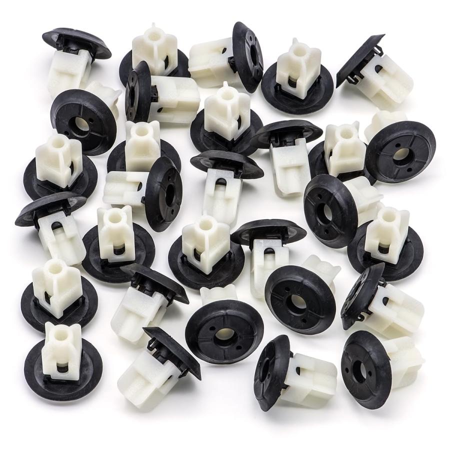 Rexka 30pcs M5 Door & Quarter Panel Screw Grommet Retainer Nut 0 並行輸入品 ...