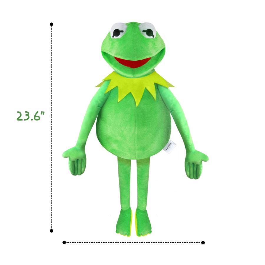 【並行輸入品】Kermit Frog Puppet， The Muppet Show， Soft Hand Frog Stuffed Plus_3