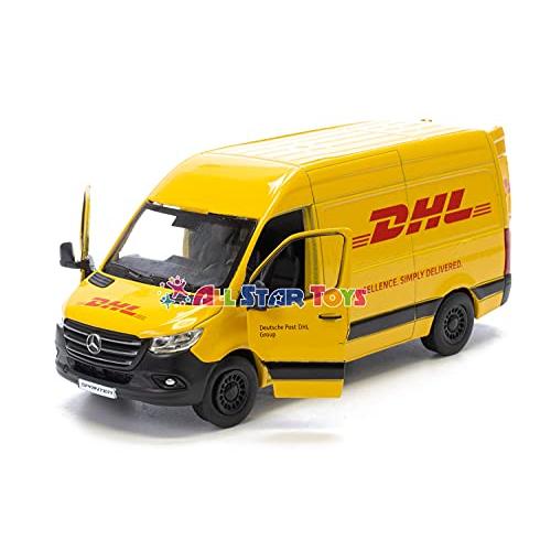 メルセデスベンツ- DHL 模型 #玩具＃＃ギフト＃ 並行輸入品】KiNSFUN DHL メルセデスベンツ スプリンター 1:46スケール