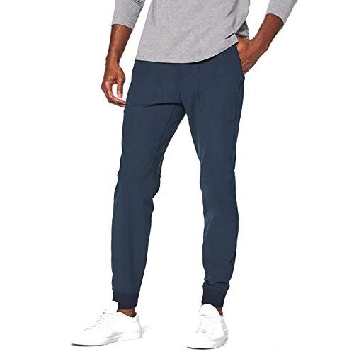 並行輸入品】LULULEMON メンズ ABC ジョガー 31インチ, ネイビー