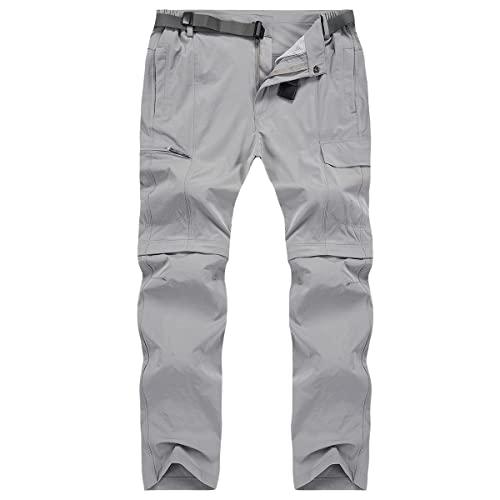 MANSDOUR Men's Hiking Pants Convertible Quick Dry Lightweight Zi 並行輸入品｜allinone-d｜08