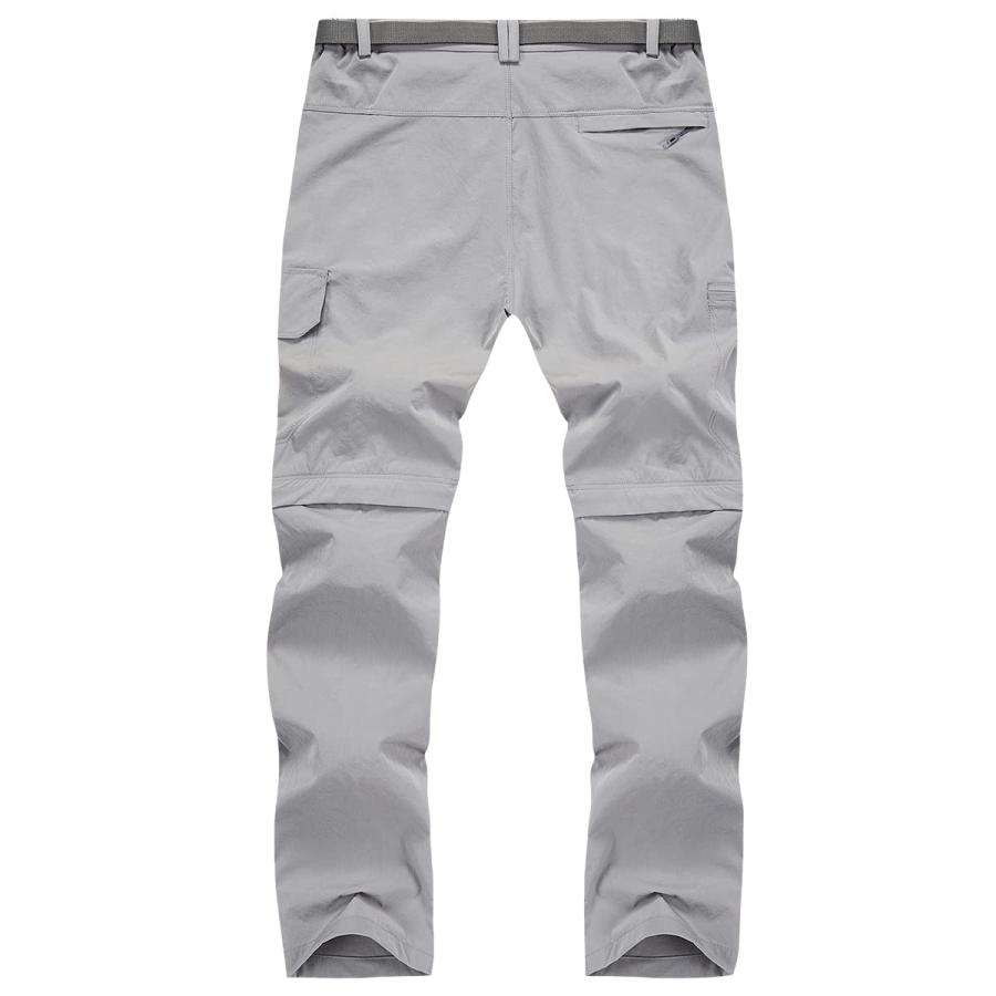 MANSDOUR Men's Hiking Pants Convertible Quick Dry Lightweight Zi 並行輸入品｜allinone-d｜10