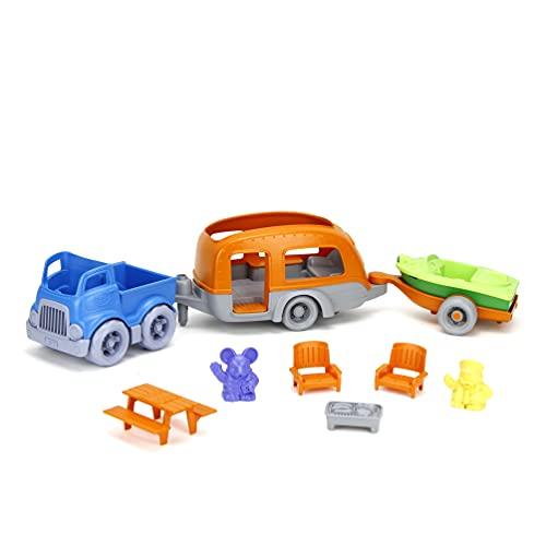 【並行輸入品】Blue/Orange 10 Piece Pretend Play， Motor Skills， Kids Toy Vehic_1