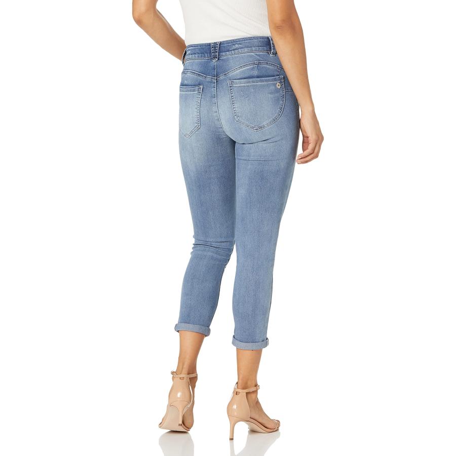 【並行輸入品】Democracy womens Petite "Ab"solution Crop Jeans， Light Blue， 12 P_3