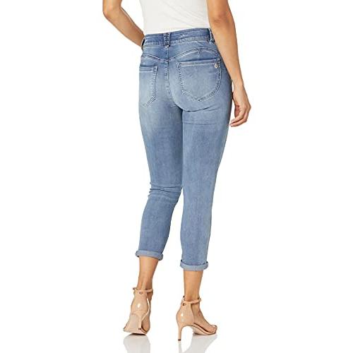 【並行輸入品】Democracy womens Petite "Ab"solution Crop Jeans， Light Blue， 12 P_4